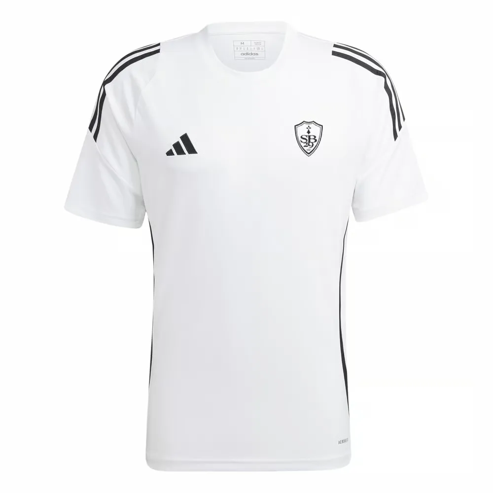 Maillot pré-match troisième Brest 2024/25 pour homme - Blanc