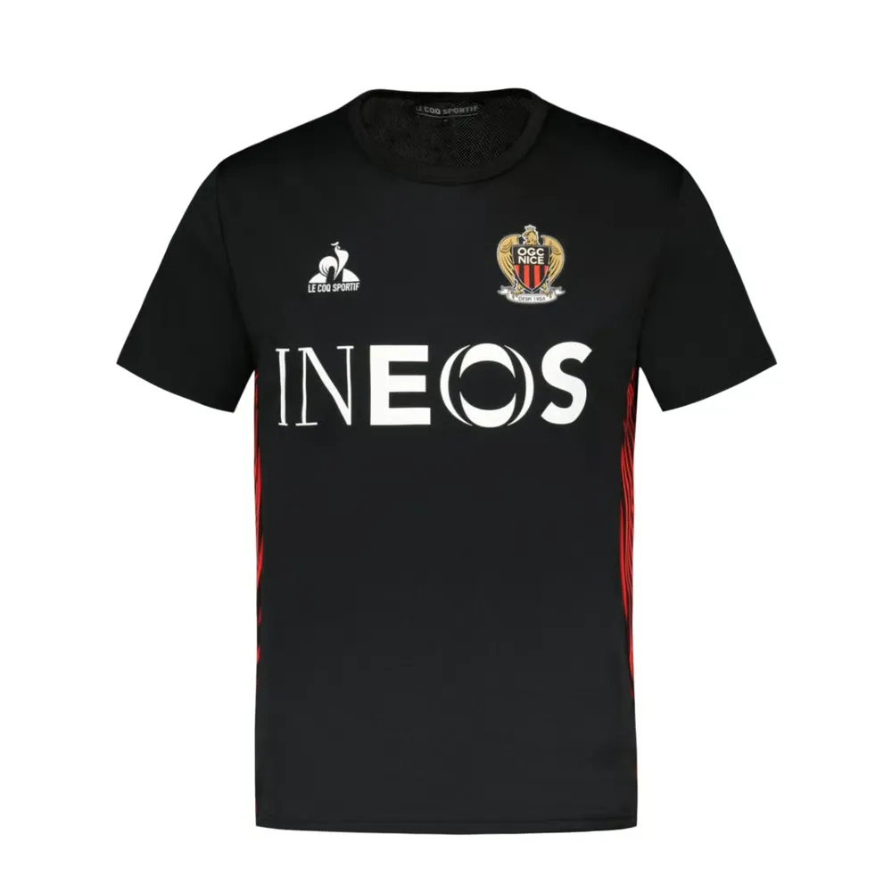 Maillot d'entraînement authentique troisième OGC Nice 2024/25 pour homme - Noir