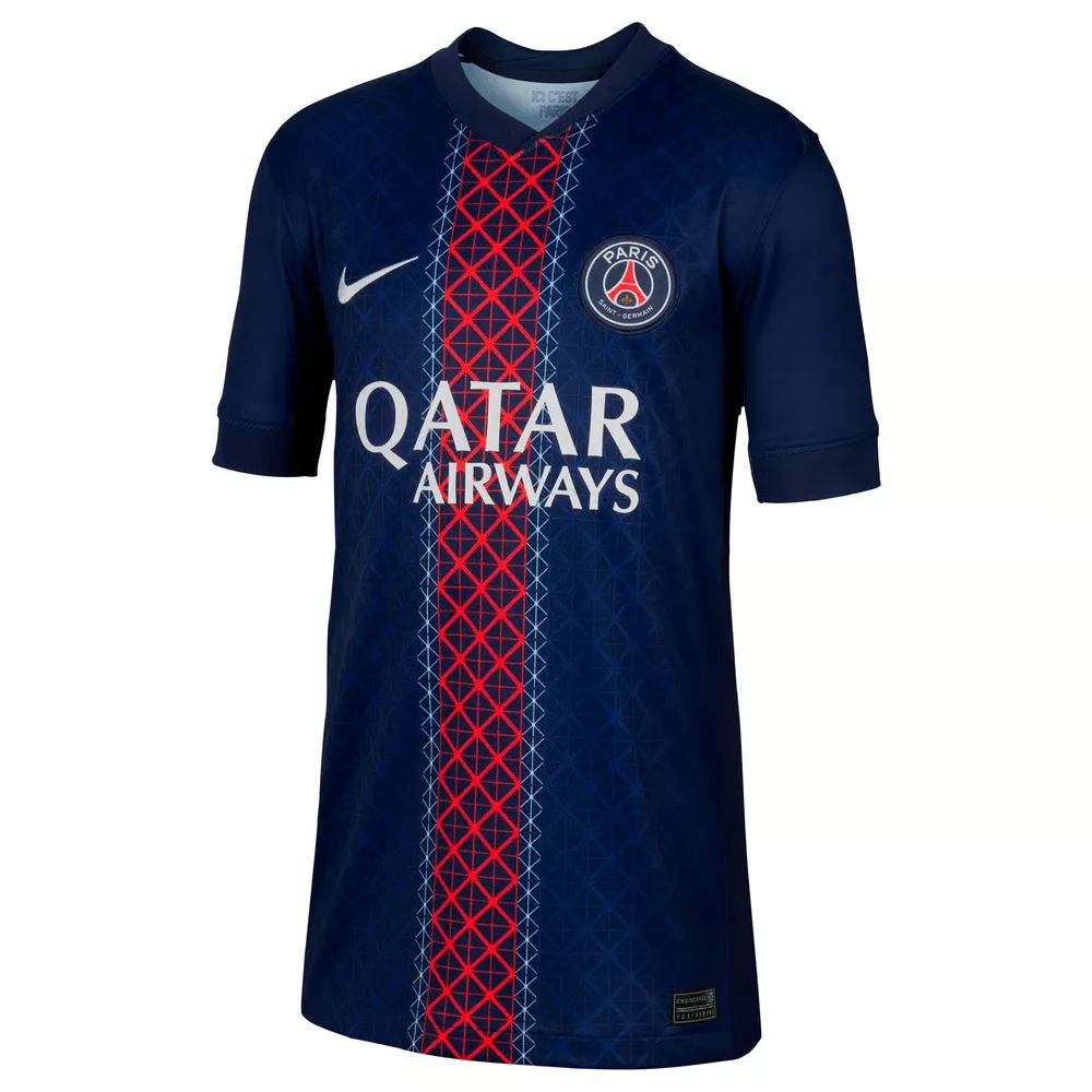 Maillot domicile PSG 2025/26 pour enfant