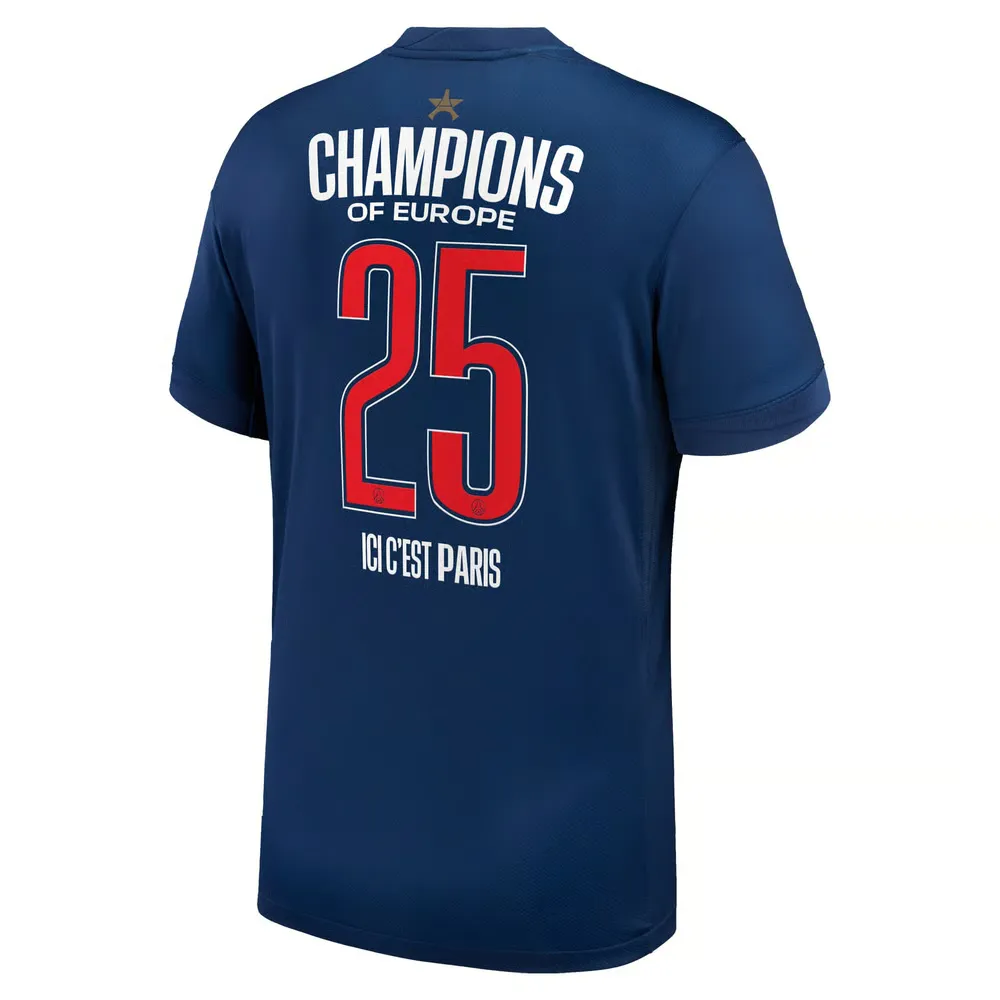 Maillot Homme PSG 2024/25 Domicile Collector - Champions d’Europe 2025 – Image 2