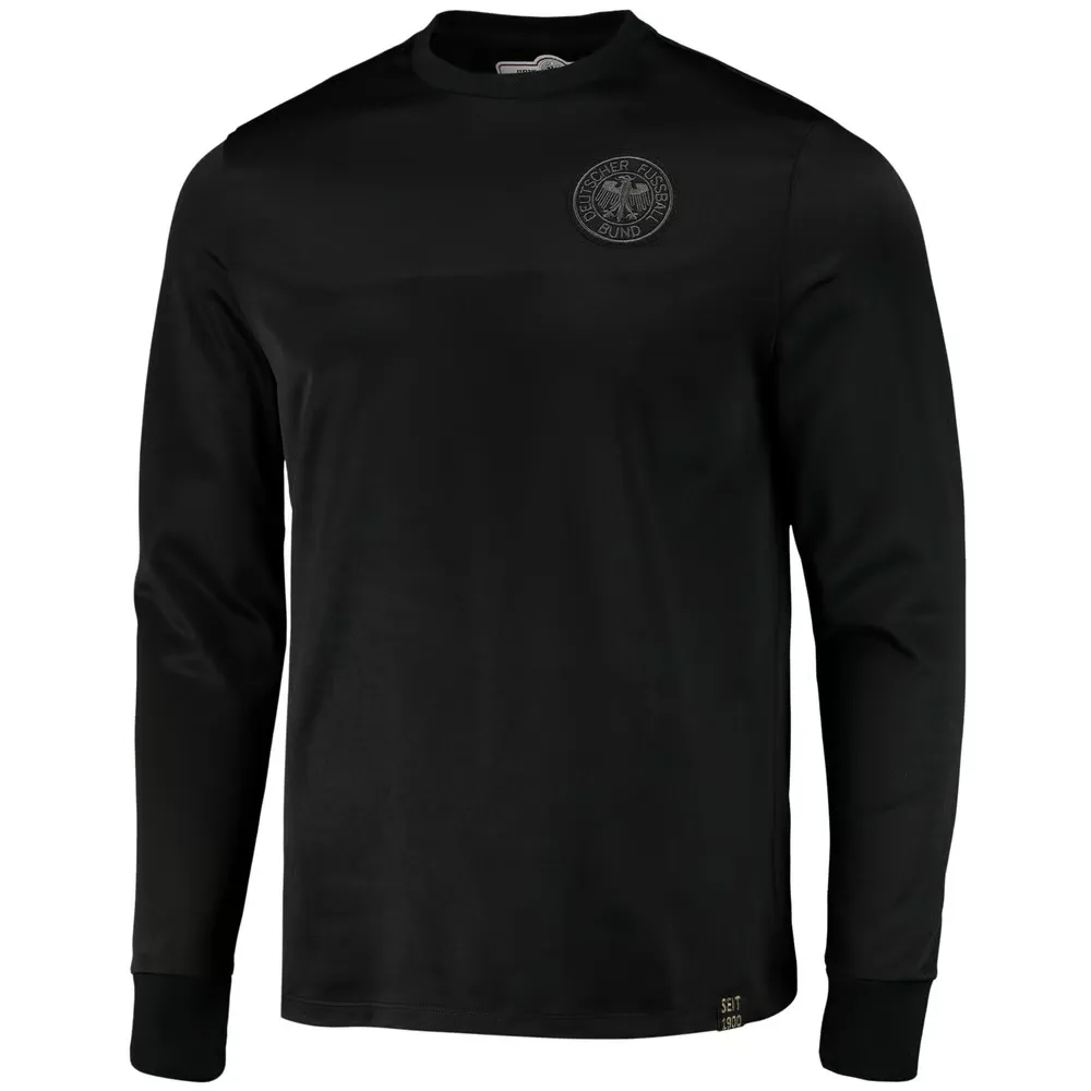 Maillot rétro capitaine manches longues domicile Allemagne 1974 homme