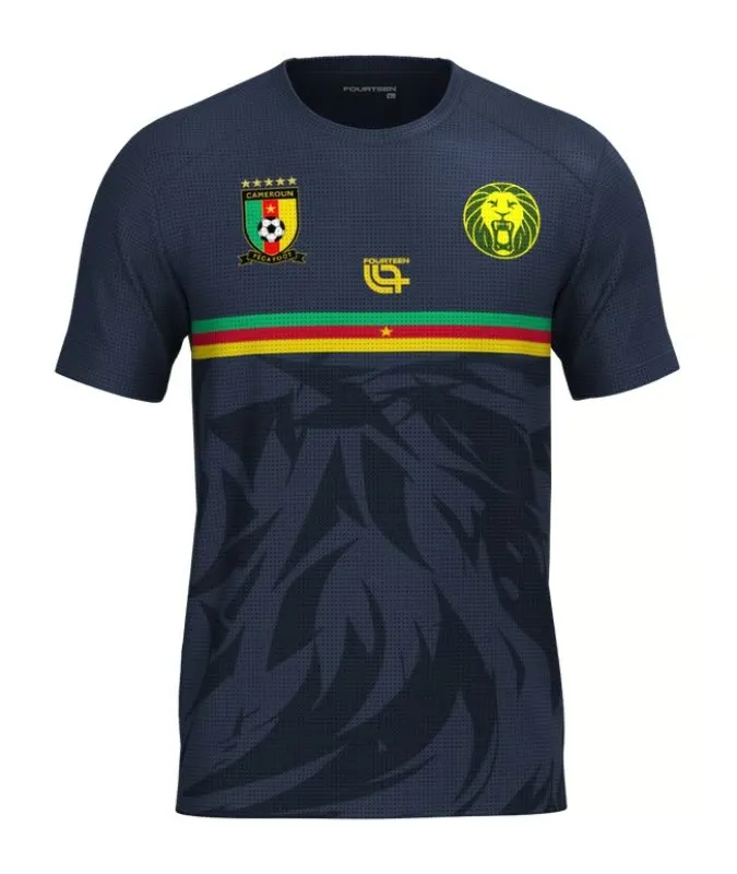 Maillot troisième authentique entraînement homme Cameroun 2025 - Marine
