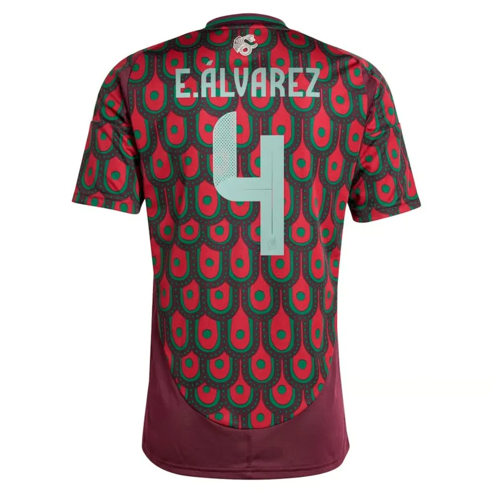 Edson Alvarez #4 Mexique Maillot Domicile Copa America 2024
