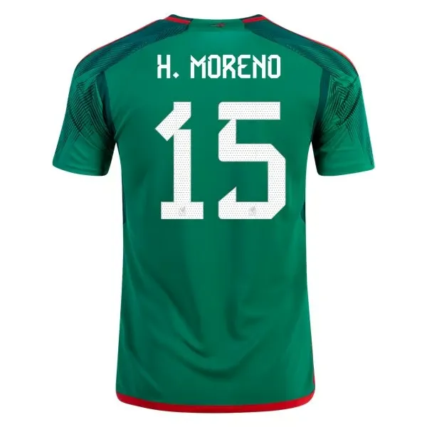 Hector Moreno #15 Maillot Domicile Mexique Coupe du Monde 2022