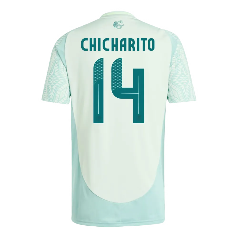 Javier Hernandez Chicharito #14 Mexique Maillot Extérieur Copa America 2024