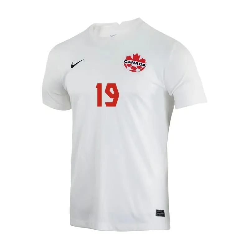 Alphonso Davies #19 Maillot Extérieur Canada Coupe du Monde 2022 – Image 2