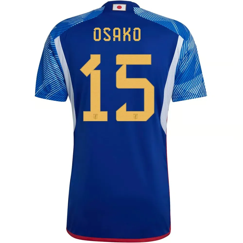 Yuya Osako #15 Japon Maillot Domicile Coupe du Monde 2022