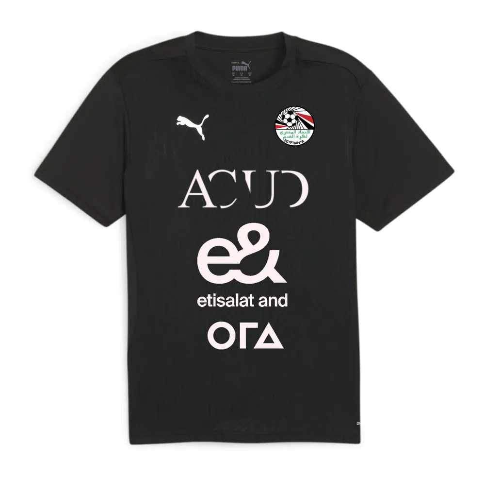 Maillot troisième authentique entraînement femme Égypte 2025 - Noir