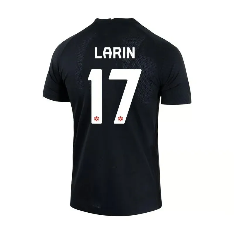 Cyle Larin #17 Canada Troisième Maillot Coupe du Monde 2022