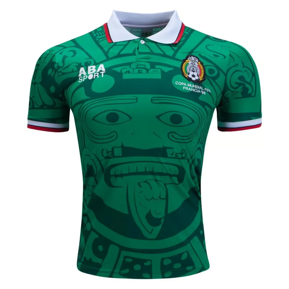 Mexique Rétro Maillot Domicile 1998