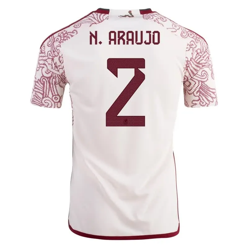 Nestor Araujo #2 Maillot Extérieur Mexique Coupe du Monde 2022