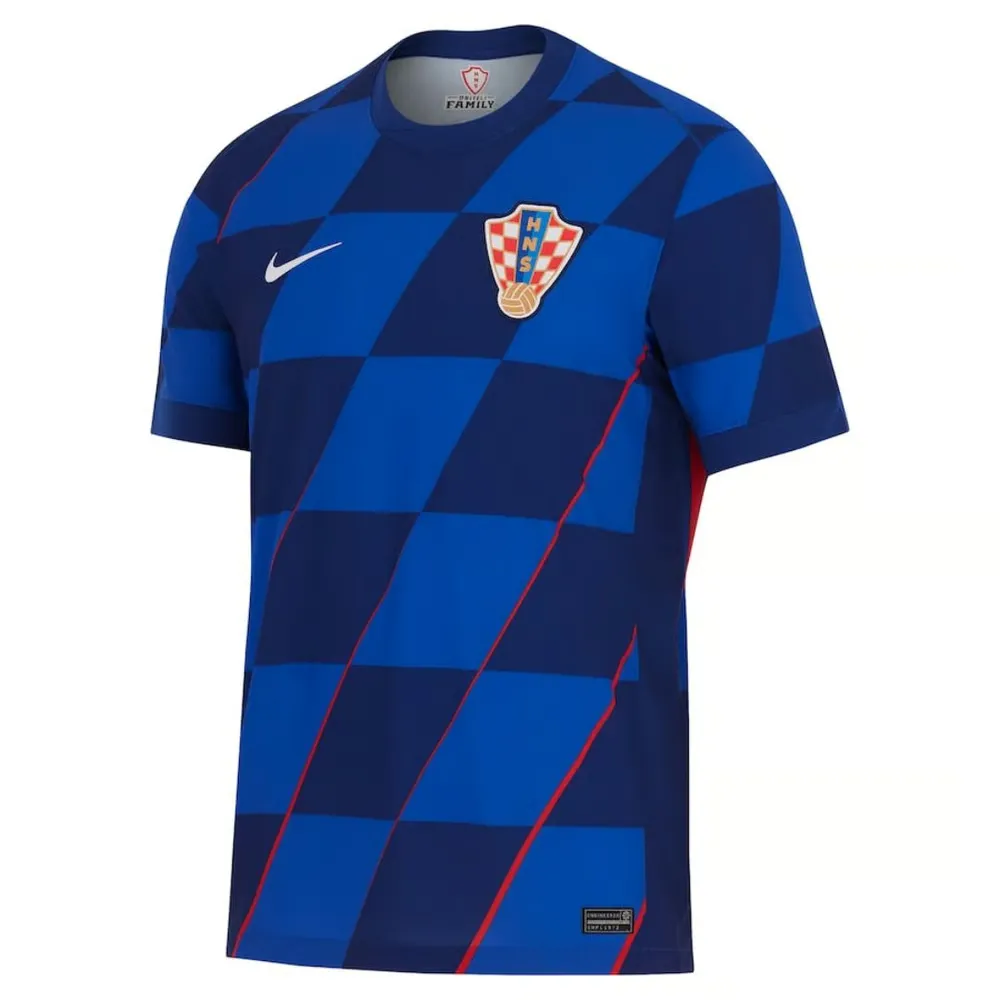 Croatie Maillot Extérieur EURO 2024