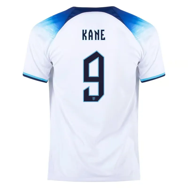 Harry Kane #9 Angleterre Maillot Domicile Coupe du Monde 2022