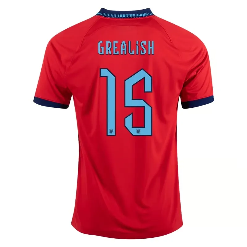 Jack Grealish #15 Maillot Extérieur Angleterre Coupe du Monde 2022