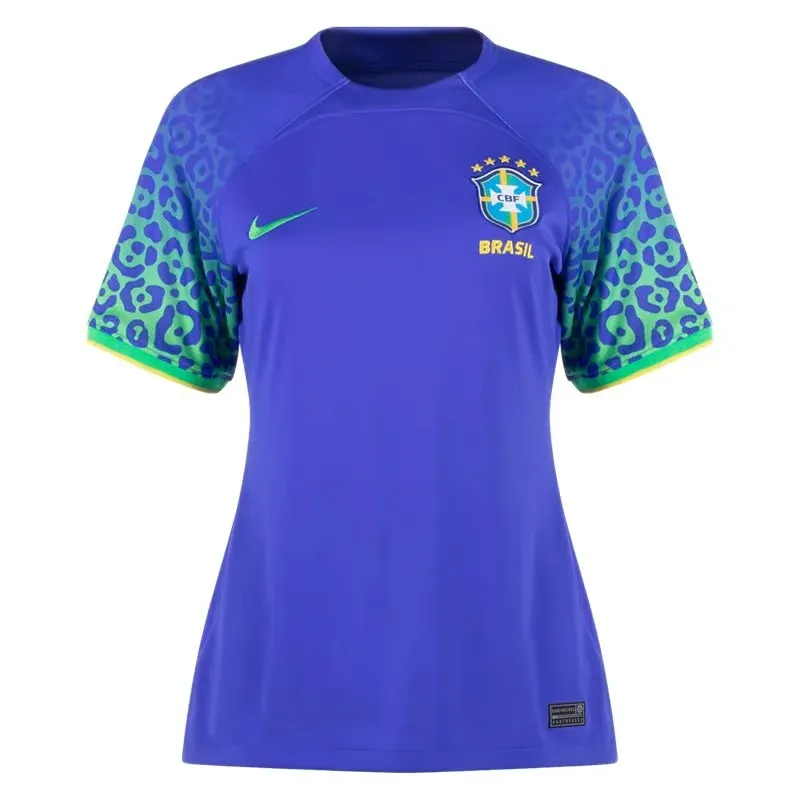 Femmes Brésil Maillot Extérieur Coupe du Monde 2022