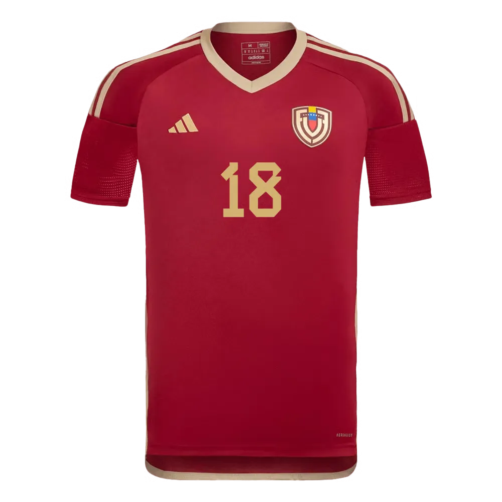 ARANGO #18 Venezuela Maillot Domicile Copa America 2024 – Image 2