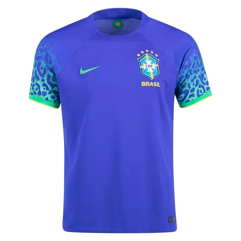 Brésil Maillot Extérieur Coupe du Monde 2022