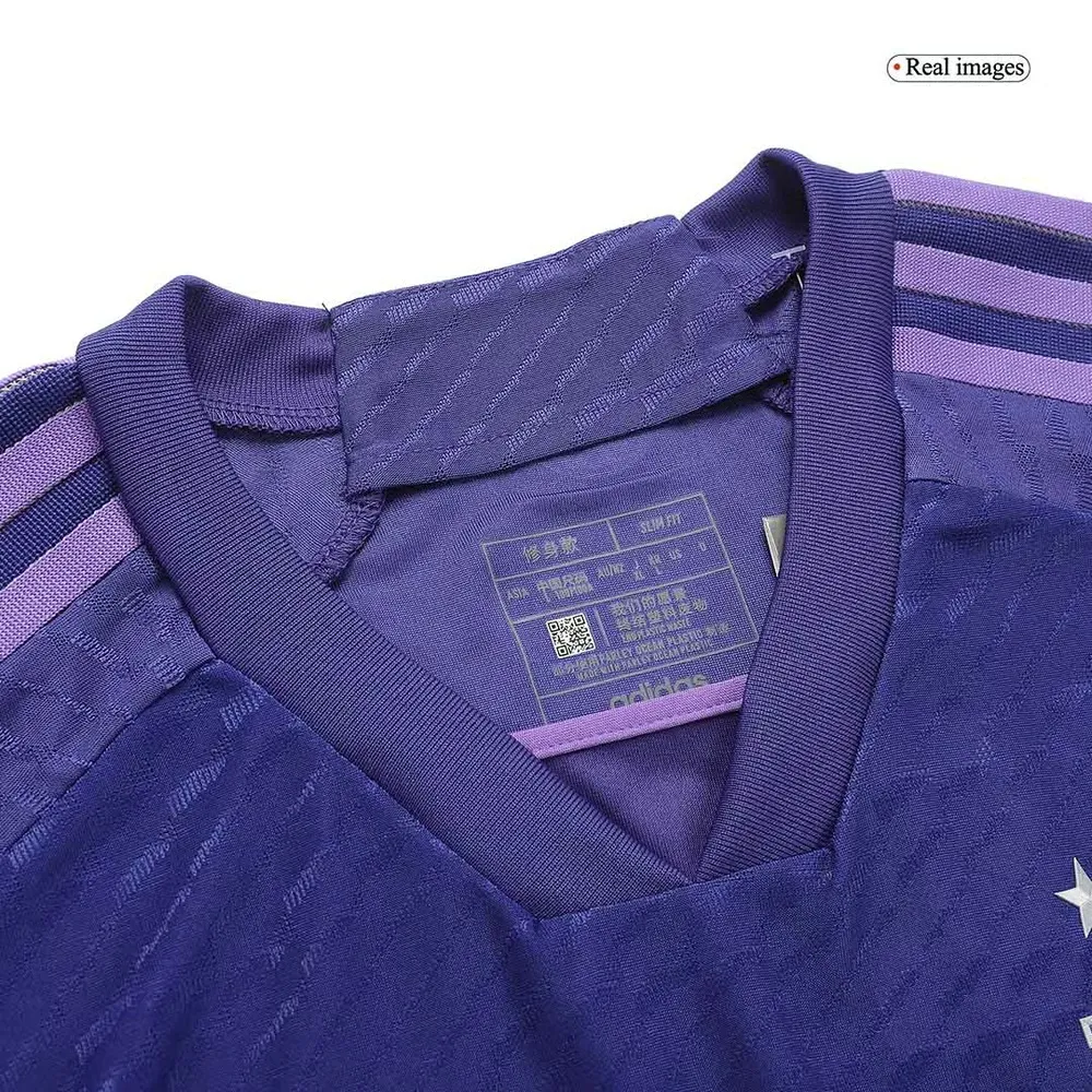 Argentine 3 Étoiles Version Joueur Maillot Extérieur Coupe du Monde 2022 – Image 3