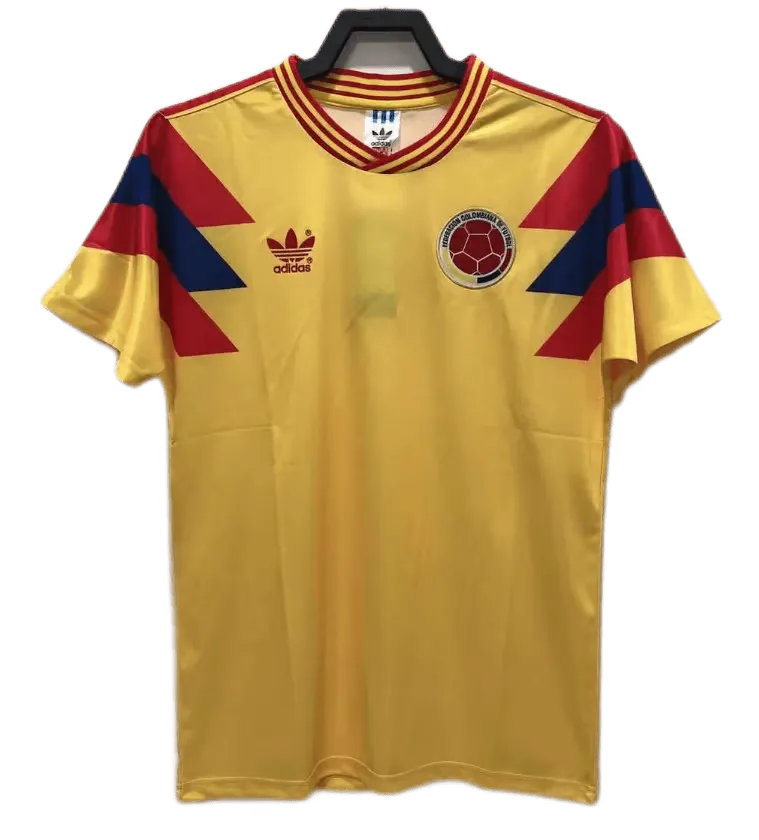 Colombie Maillot Rétro Domicile 1990