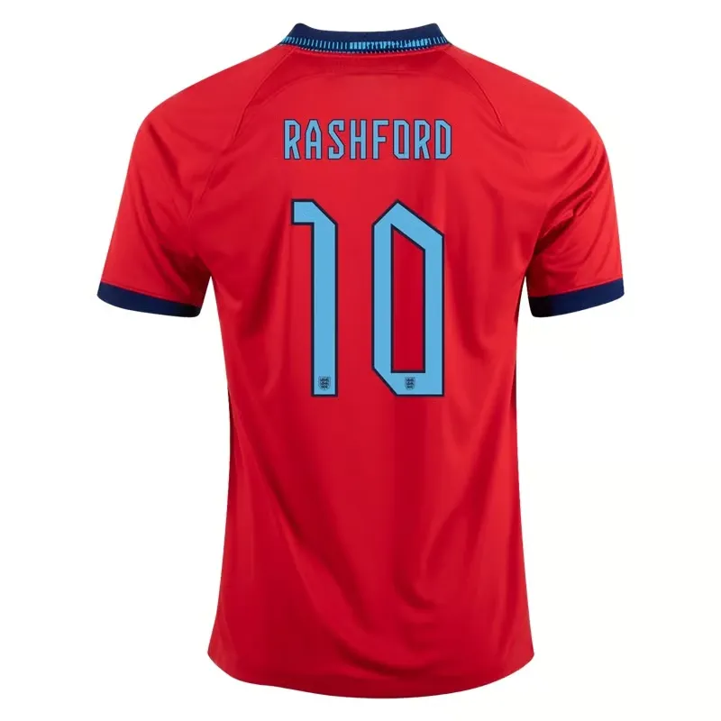 Marcus Rashford #10 Angleterre Maillot Extérieur Coupe du Monde 2022