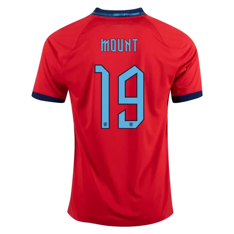 Mason Mount #19 Maillot Extérieur Angleterre Coupe du Monde 2022