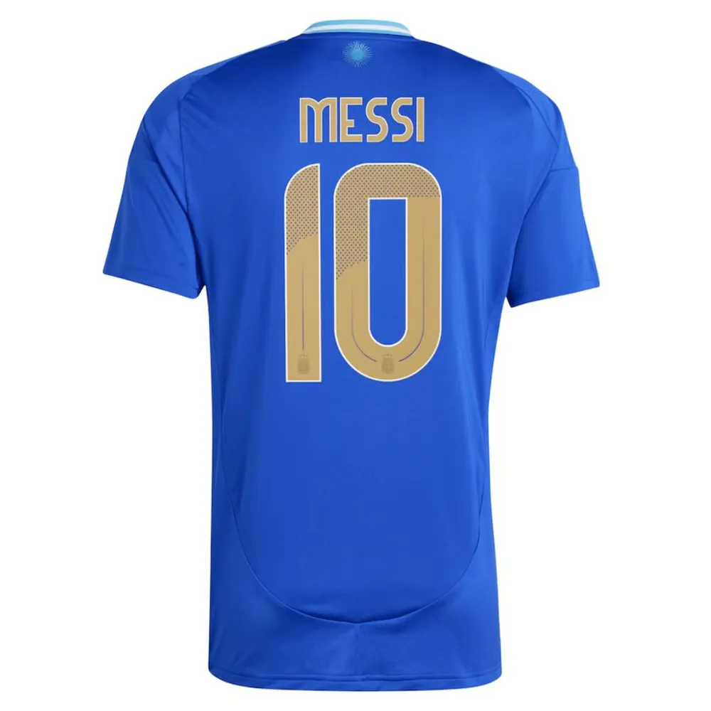 Lionel Messi #10 Argentine Maillot Extérieur Copa America 2024