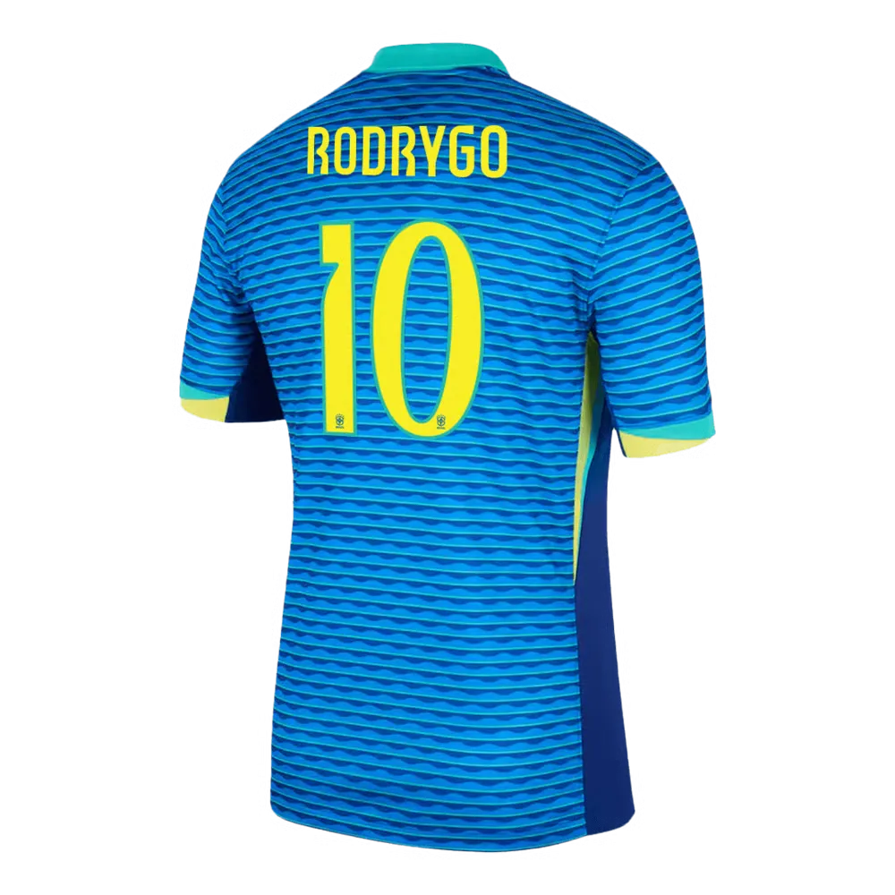 RODRYGO #10 Brésil Maillot Extérieur Copa America 2024