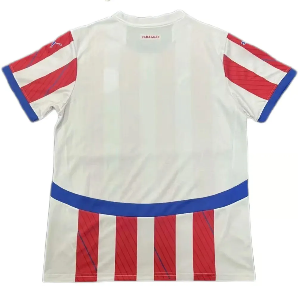Paraguay Maillot Domicile Copa America 2024 – Image 2