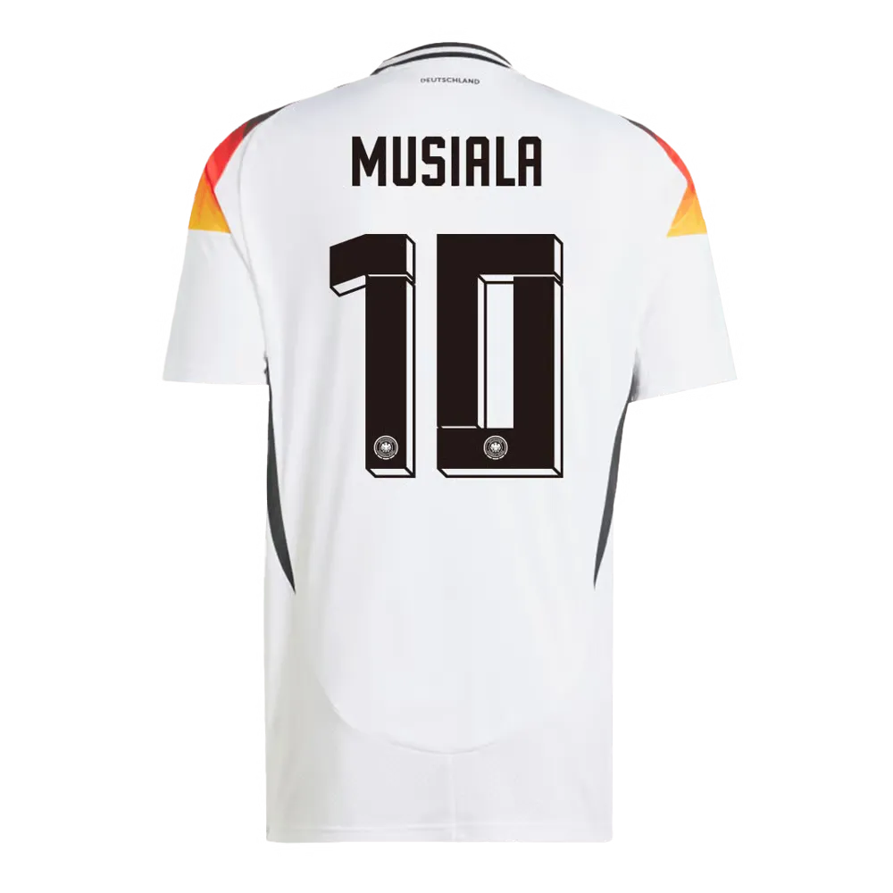 Jamal Musiala #10 Allemagne Maillot Domicile EURO 2024