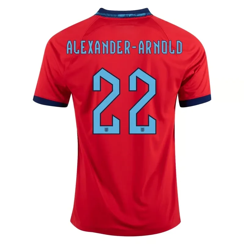 Trent Alexander-Arnold #22 Maillot Extérieur Angleterre Coupe du Monde 2022