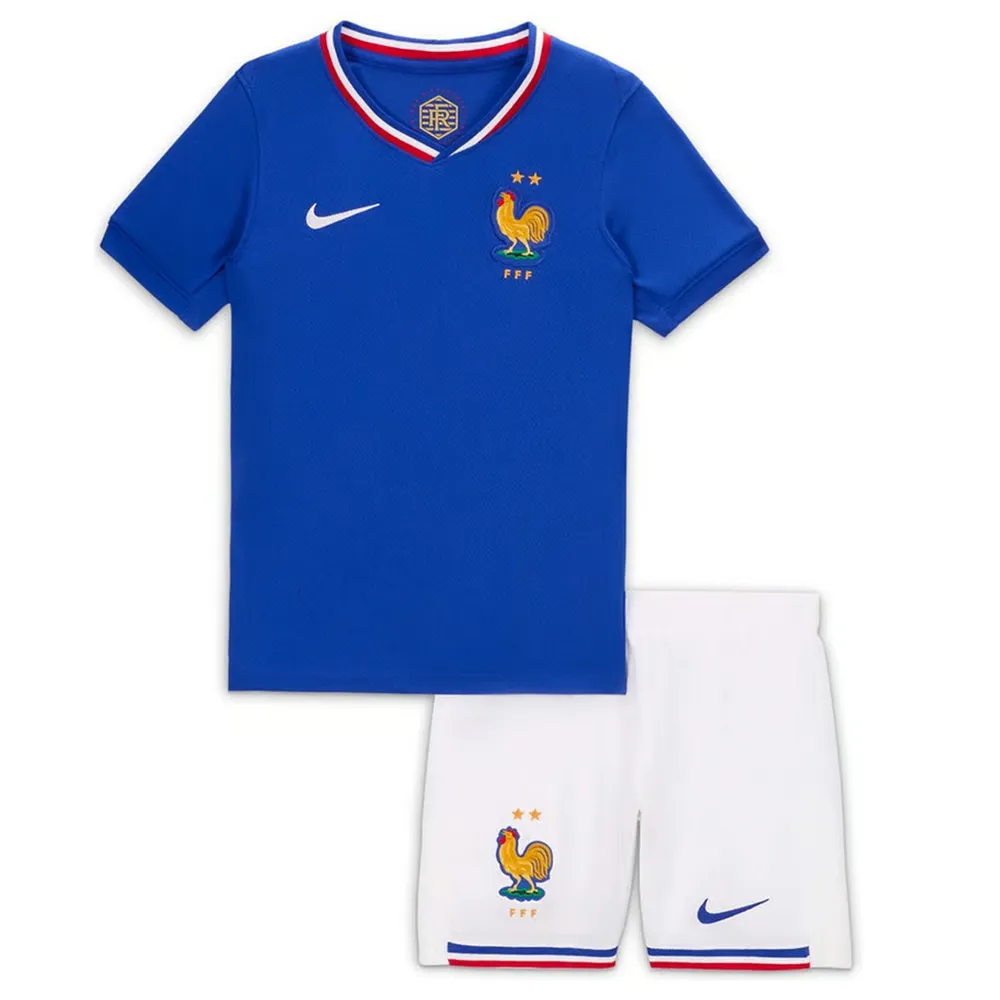Enfants France Maillot Domicile+Shorts EURO 2024