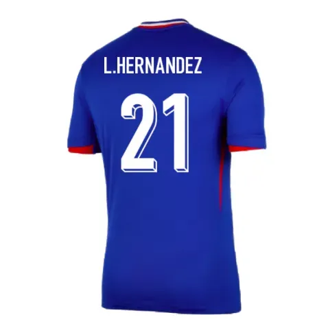 T-shirt domicile enfant L.HERNANDEZ France 2024/25
