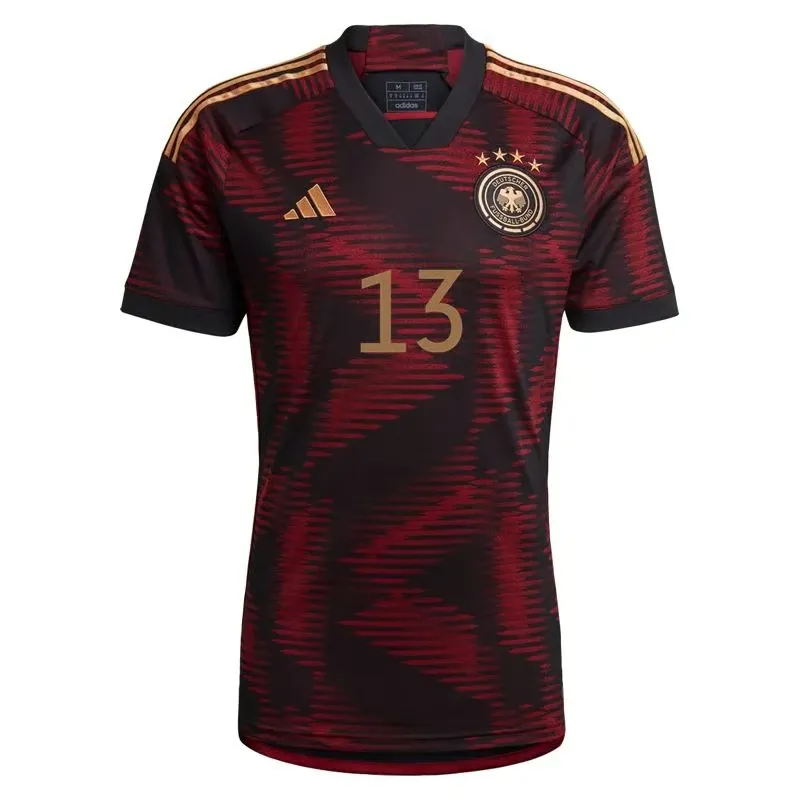 Thomas Muller #13 Maillot Extérieur Allemagne Coupe du Monde 2022 – Image 2