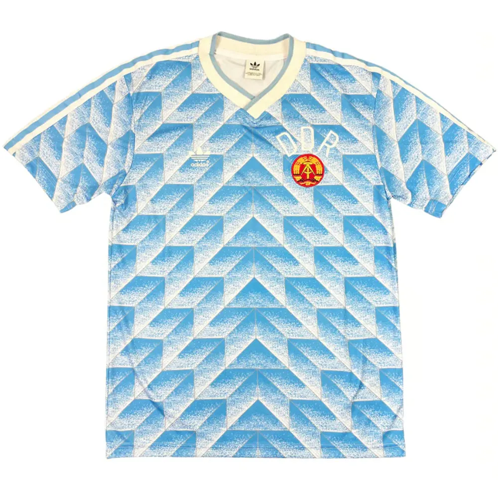 Allemagne de l'Est DDR Rétro Maillot Domicile 1988/90