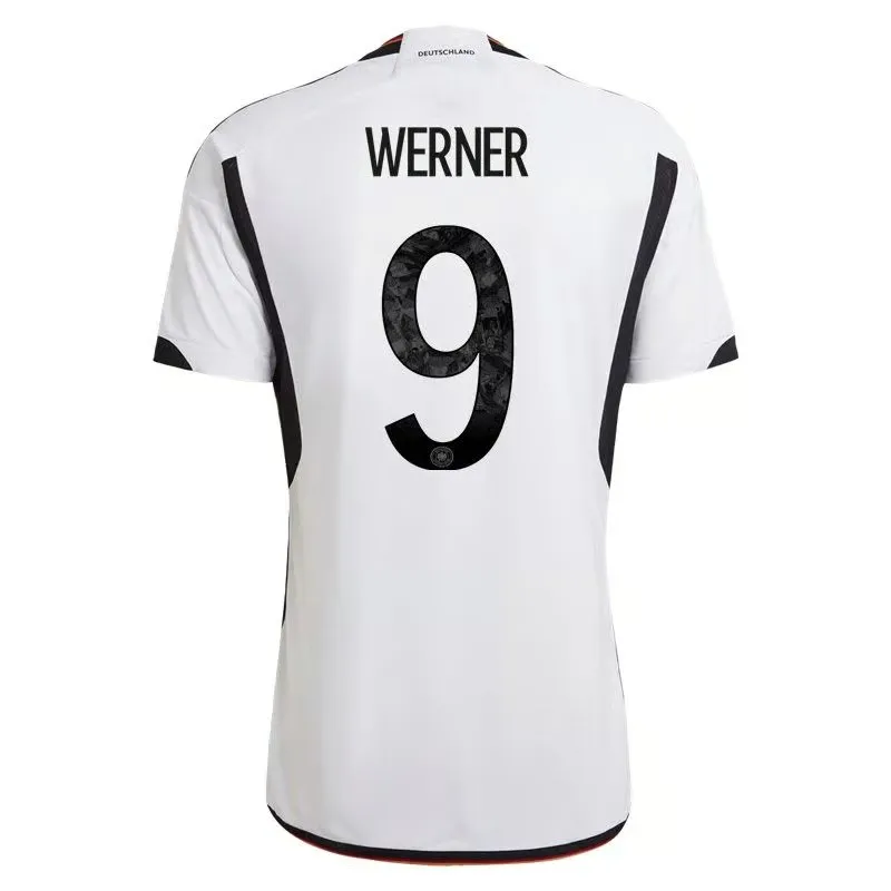 Timo Werner #9 Maillot Domicile Allemagne Coupe du Monde 2022