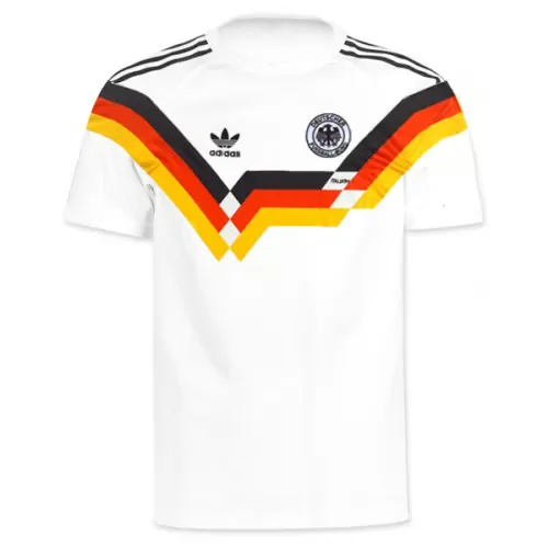 Allemagne de l'Ouest Maillot Rétro Domicile 1990