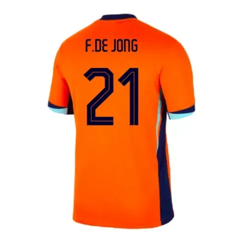 T-shirt domicile enfant F.DE JONG Pays-Bas 2024/25