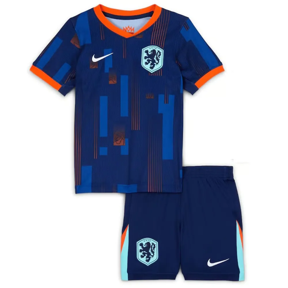 Enfants Pays-Bas Maillot Extérieur+Shorts EURO 2024