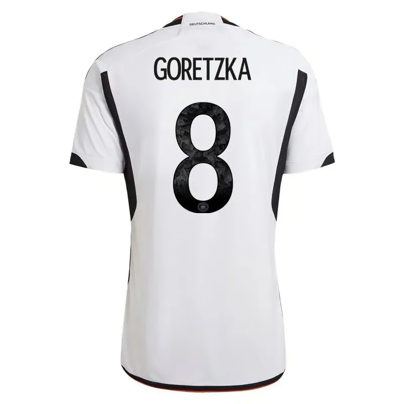 Leon Goretzka #8 Maillot Domicile Allemagne Coupe du Monde 2022