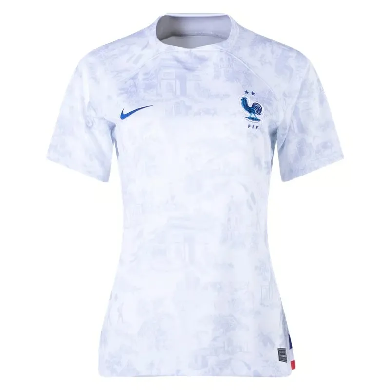 Femmes France Maillot Extérieur Coupe du Monde 2022