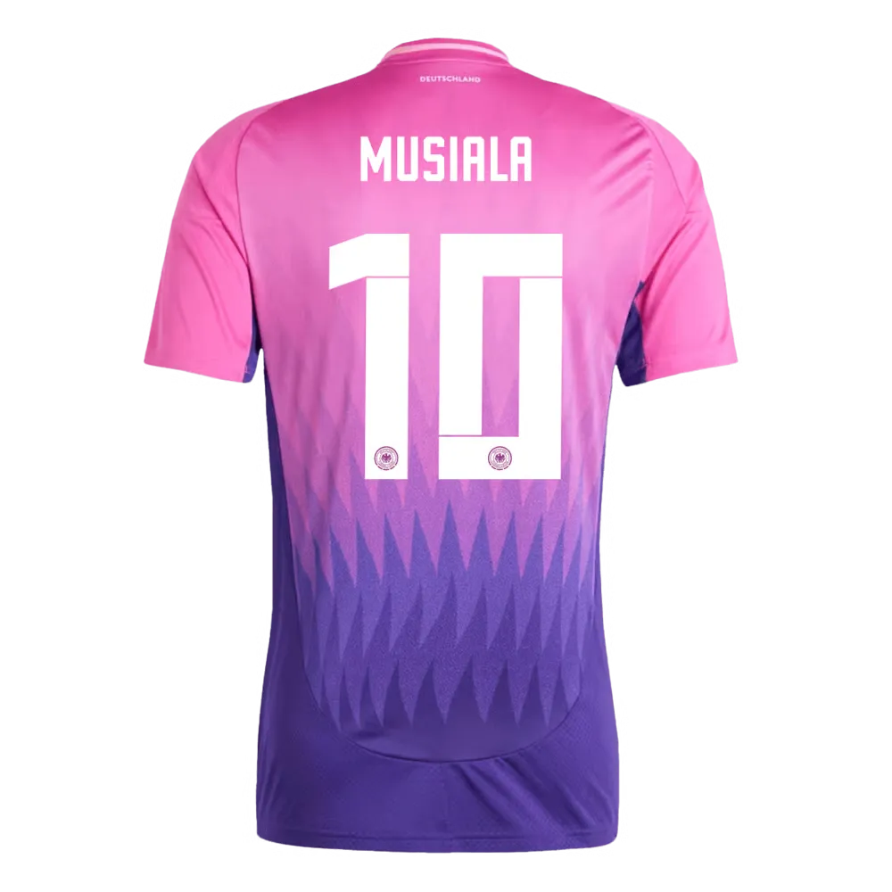 Jamal Musiala #10 Allemagne Maillot Extérieur EURO 2024