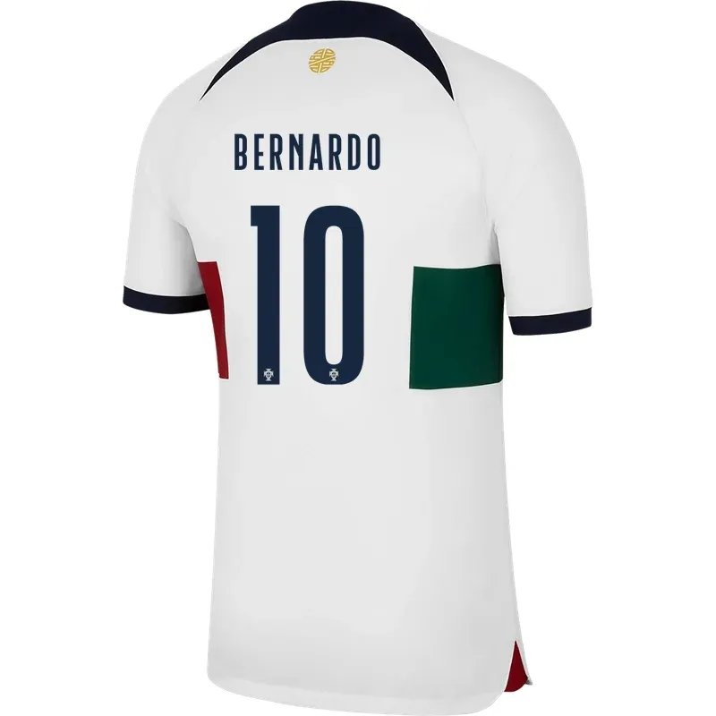 Bernardo Silva #10 Maillot Extérieur Portugal Coupe du Monde 2022