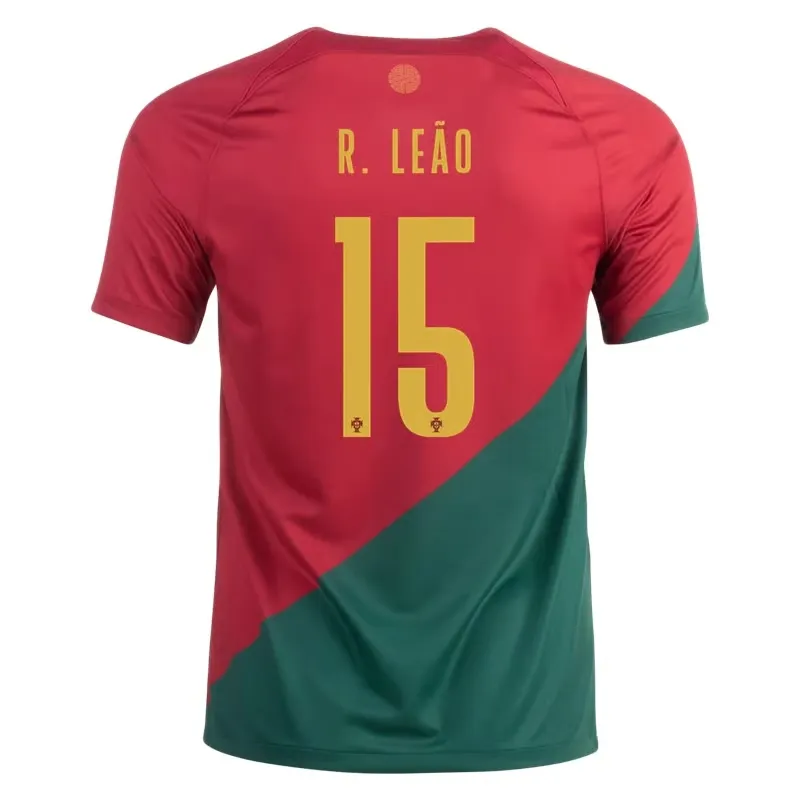 Rafael Leao #15 Maillot Domicile Portugal Coupe du Monde 2022
