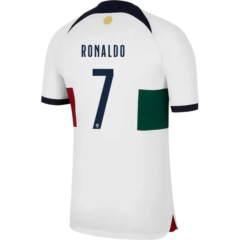Cristiano Ronaldo #7 Maillot Extérieur Portugal Coupe du Monde 2022