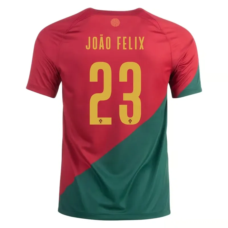 Joao Felix #23 Portugal Maillot Domicile Coupe du Monde 2022