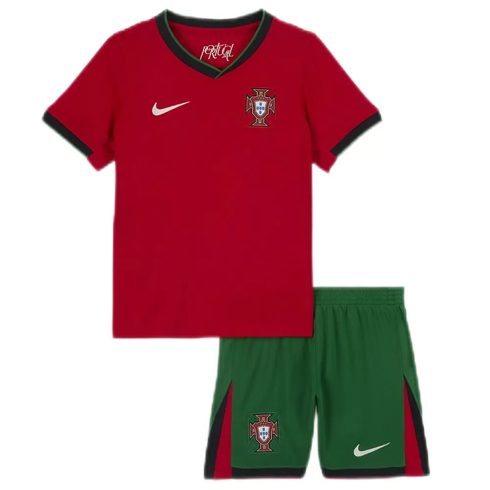Enfants Portugal Maillot Domicile+Shorts EURO 2024