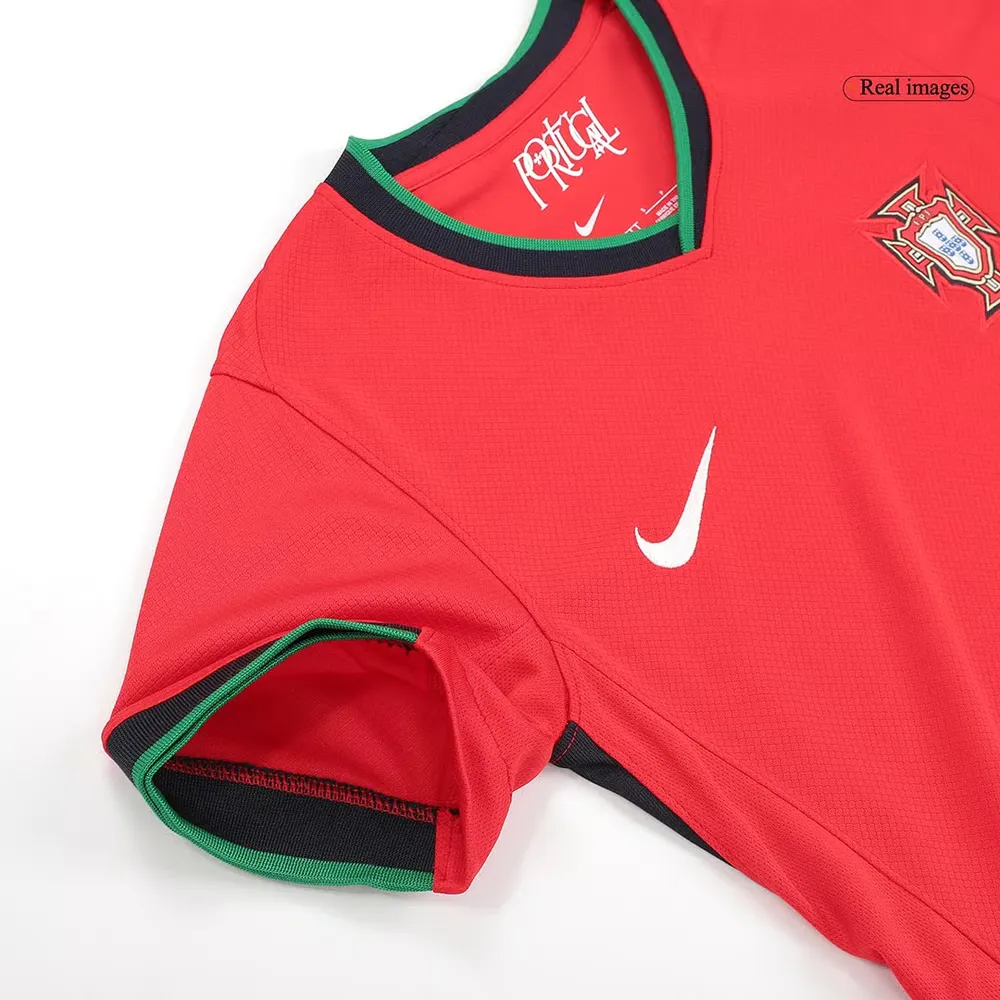 Femmes Portugal Maillot Domicile EURO 2024 – Image 2