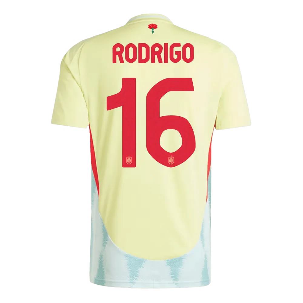 Rodrigo #16 Espagne Maillot Extérieur EURO 2024
