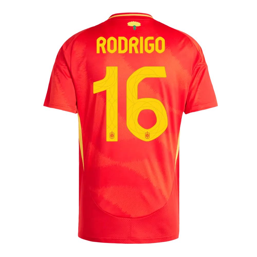 Rodrigo #16 Espagne Maillot Domicile EURO 2024