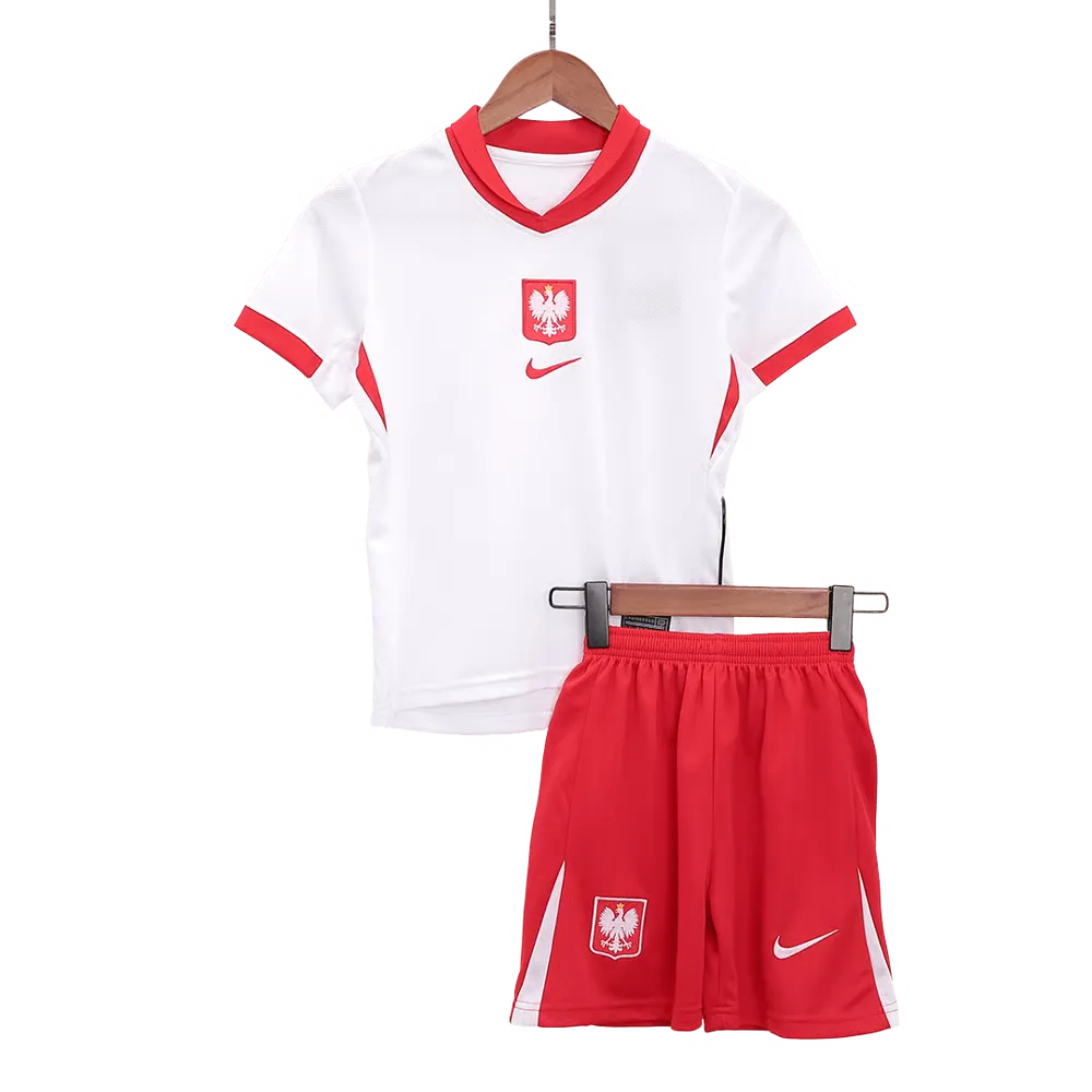 Enfants Pologne Maillot Domicile+Shorts EURO 2024